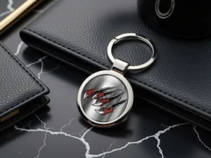 Cute Keyfob Max Stylish Glossy Alloy Minimal
